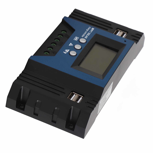 12V 24V Aurinkoenergian Latausohjain Säädin 4 USB-Porttia 5V 2.5A Parametrien Säädettävä LCD-Näyttö Koti RV Vene 30A