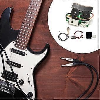 Volym Ton Ljudhåls Pickuper VT1 Akustisk Gitarr Pickup System Med Mic Beat Board Tail Nail Pickup Gitarrtillbehör