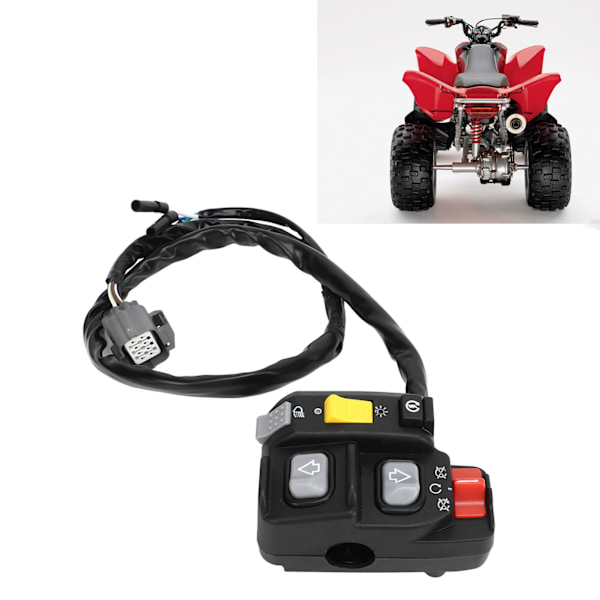 Elektrisk Växelspaksswitch-Monteringsknapp Växel Start Stopp Styrspaksswitch för TRX250 Recon ES 2002 till 2004