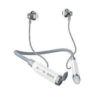 A12 Nackmonterat Bluetooth 5.0 Headset Lång Standby Trådlöst Pluggbart Grafikheadset Semi-In-Ear