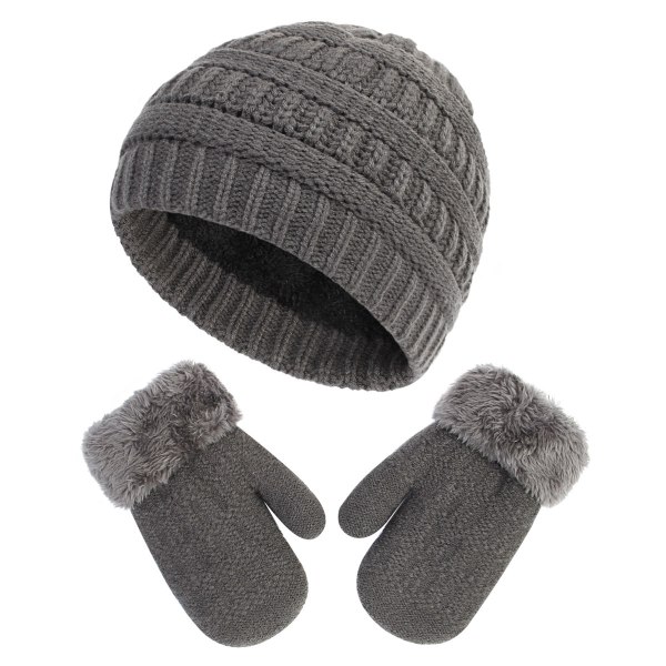 Winter Gloves Children's beanie hat set Baby Toddler, boy/girl