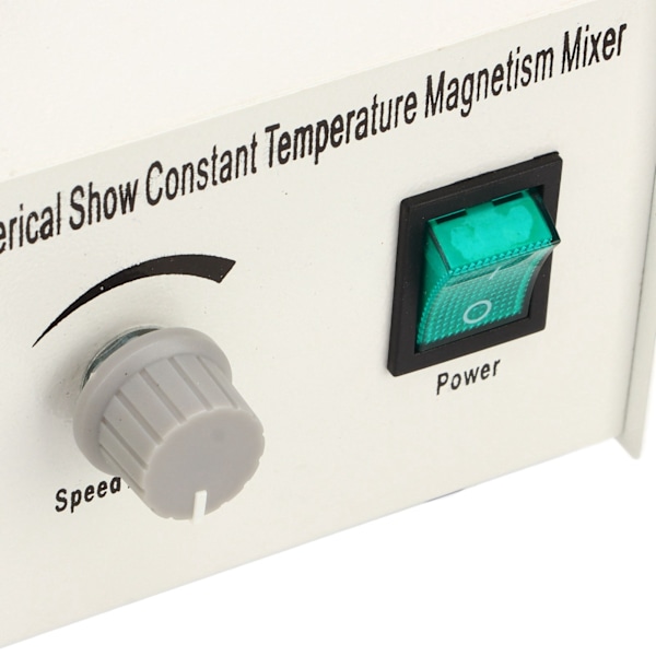 Digital Magnetrörare med Konstant Temperaturuppvärmning Magnetisk Värmeplatta Mixer för Laboratorium EU-kontakt 220V