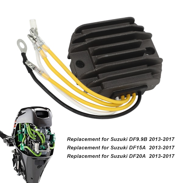 Perämoottorin Jännitteensäädin Stabilointia Virransäädin Suuntausyksikkö Vaihto Suzuki DF9.9B DF15A