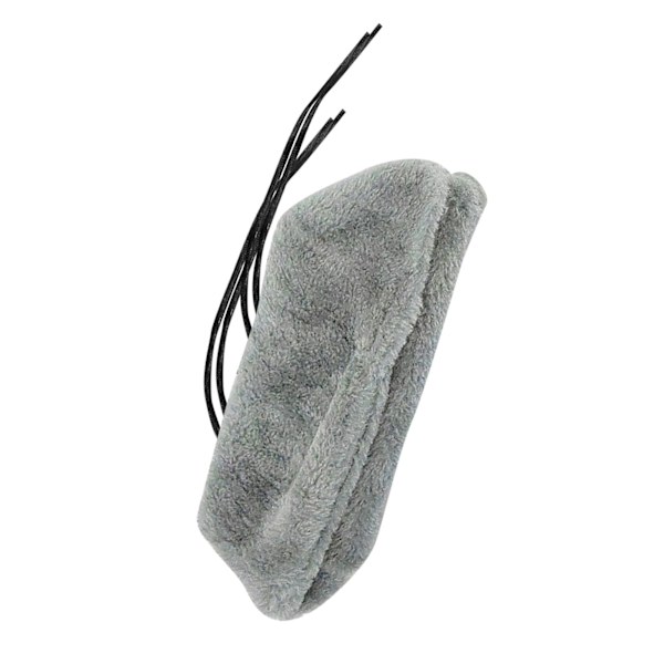 Hjørne Fleece Fugle Tæppe Behagelig Varmt Fuglely Bed Papegøjetæppe til Efterår Vinter Små Mellems Store Fugle Grå
