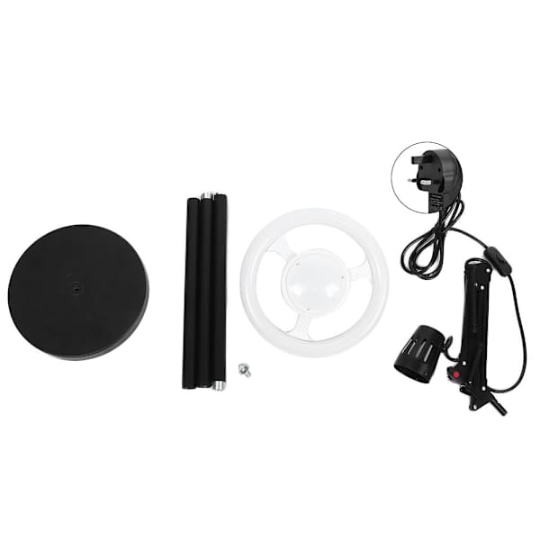 Gulvstående Justerbar LED Kald Lyskilde Lampe Lys for Salong Tattoo Nail Art UK Plugg 220V