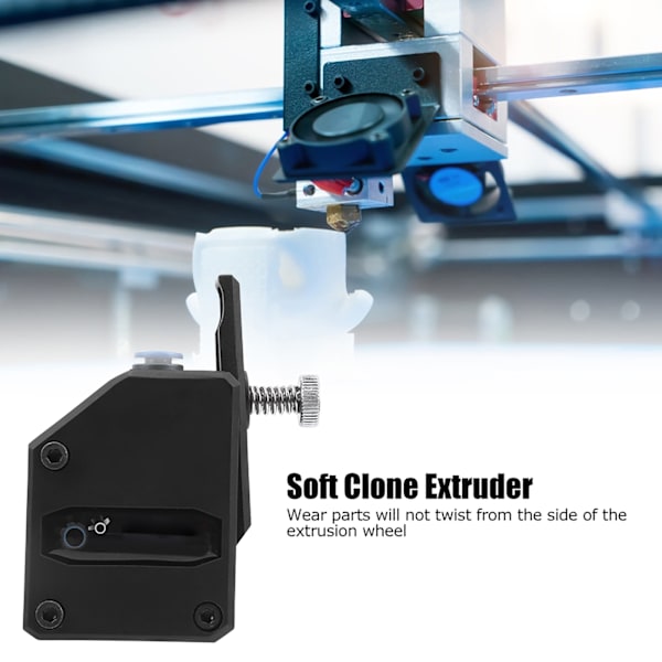 3D-skrivar Extruder Kit Mjuka Förbrukningsvaror Klon Dubbelväxelreducering Tillbehör
