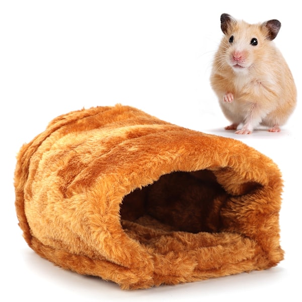 Liten Sovnest för Husdjur i Bomull för Ekorre Hamster Sockerflygare Mink Flygande Ekorre GråS