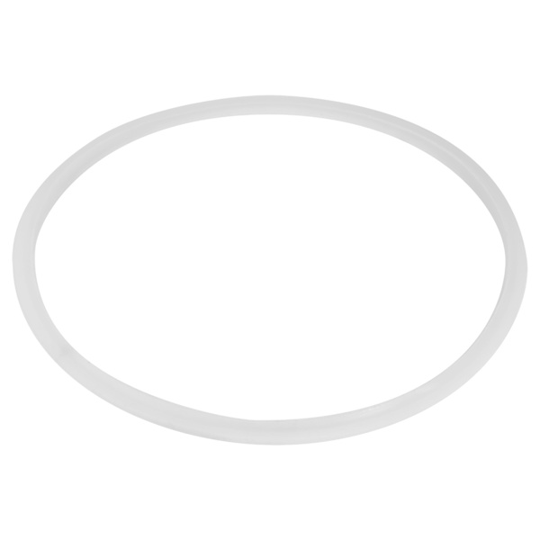 Vaihtokelpoinen kirkas silikonitiivistysrengas kotipainekattilalle keittiövälineeksi (sisähalkaisija 28 cm)