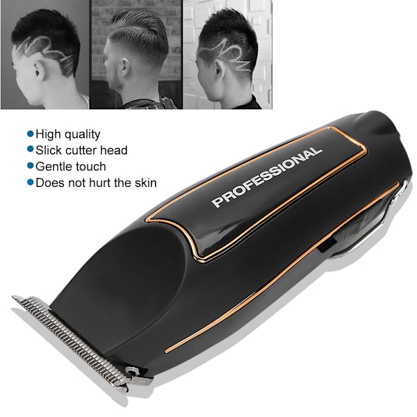 Professionell USB-laddningsbar Elektrisk Hårtrimmer för Salong
