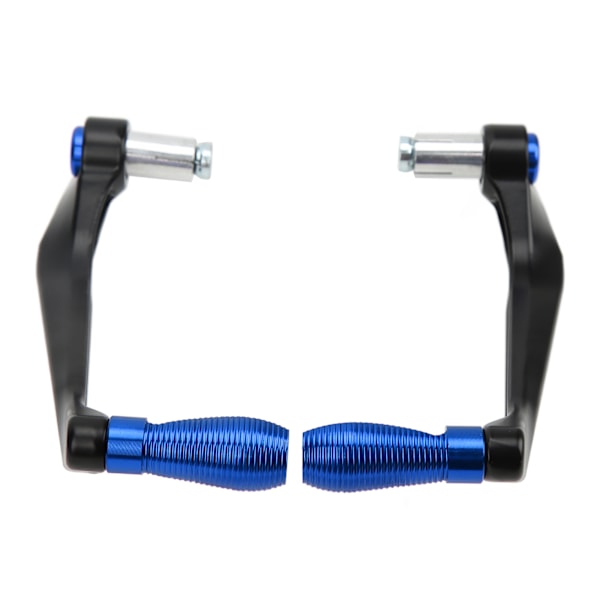 2 stk Motorsykkel Håndtakbeskyttere Sett Aluminium Legering Brems Clutch Styrebeskytter for Terrengsykler Blå
