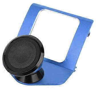 Telefonholder i aluminiumslegering, magnetisk beslag, biltilbehør, passer til 3-serie E90 E92 E93 20052012Blå