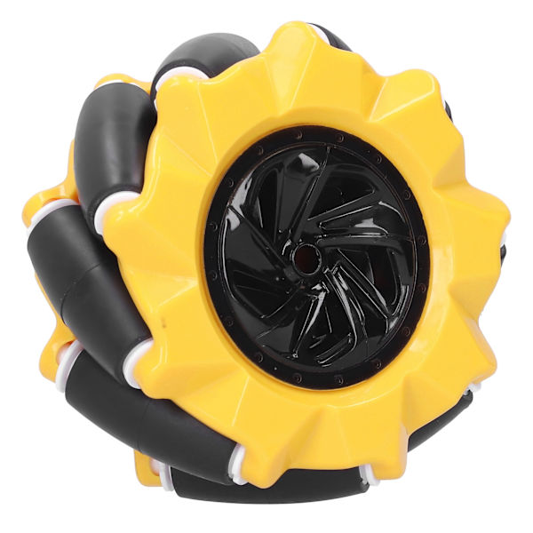 Mecanum-pyörät Omni-suuntaiset Älyrobottiauto-osat Tarvikkeet DIY-lelukomponentit 80 mm (1 pari)
