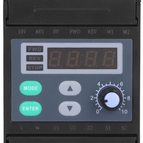 Motorhastighetsregulator med digital skjerm, innebygd regulator, tilbehør, enfaset 220V