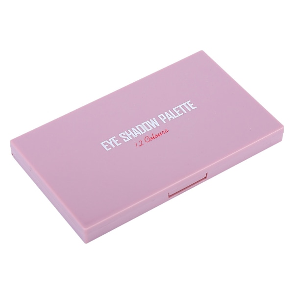 12 Farver Mode Matte Glitter Øjenskygge Pulver Palette Pigment (#02)