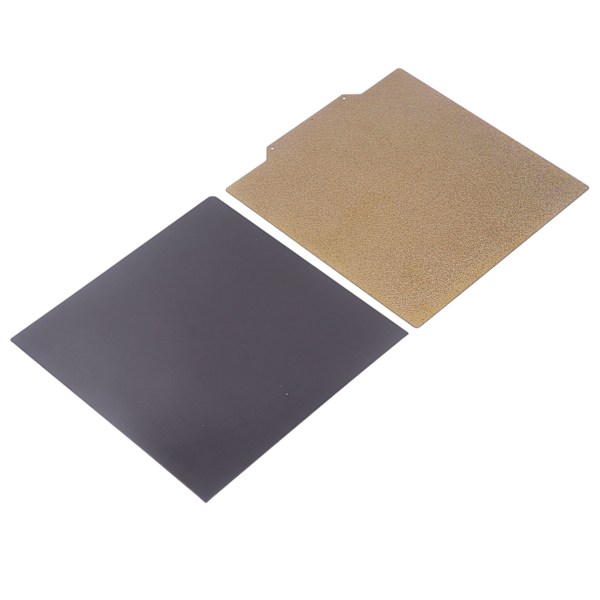 Dubbelsidig texturerad PEI-platta 355mmx355mm med flexibel fjäderstålbyggplatta för Vorn 2.4 350 Build 3D-skrivare