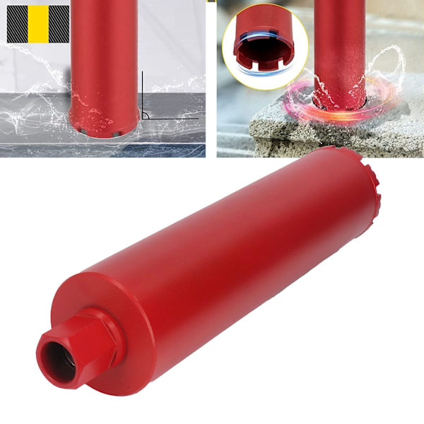 Timanttiydinporanterä 102 mm halkaisijaltaan, 450 mm pituus, kuiva- ja märkäkäyttöön