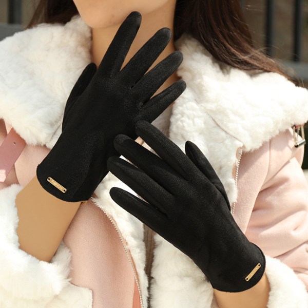 Naisten lämpimät talvihanskat, joissa on herkkä kosketusnäyttö tekstiviestien lähettäminen Fi