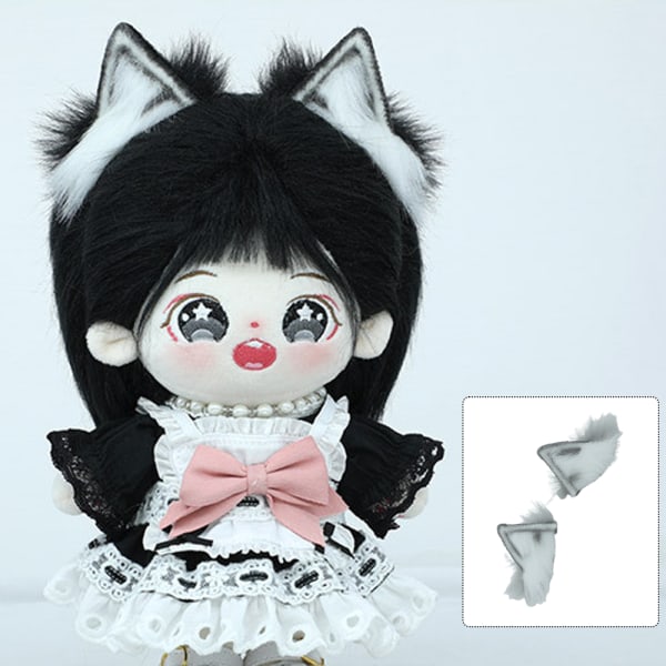 Cotton Doll Mini Fox Ear Decoration Käsintehdyt Wolf Fox Ears Anima