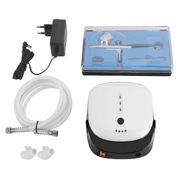 Nano Vann Oksygen Sprayer Vann Oksygen Injeksjon Airbrush Spray for Husholdning Hvit EU-Plugg 220V