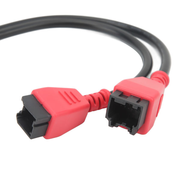 OBD2 Kabeladapter 12-polig 8-polig Programmeringskontakt Bildiagnostiskt Verktyg Ersättning för Chrysler 2018+