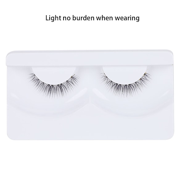 Falska ögonfransar 3D Konstgjorda Fiberhår Flera Lager Långa Falska Fransar EyelashBE-307