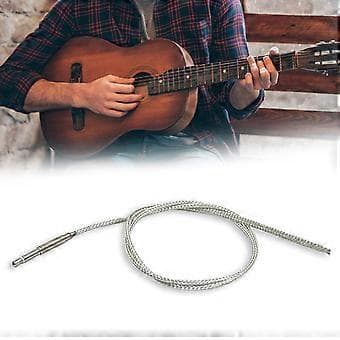 Piezo Pickup Ersättning Akustisk Gitarr Pickup Under Stall Piezo Brygga Mjuka Remmar Gitarr Pickup Sticka Lätt att Installera