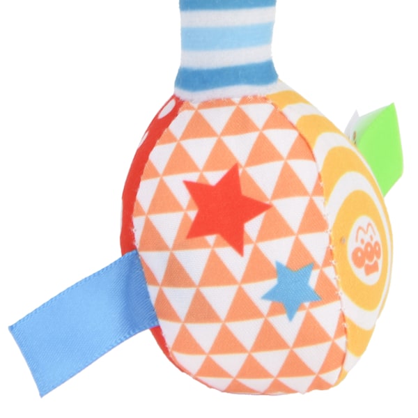 Plush Handskakleksaker för Bebis Mjuka Skakleksaker Skakleksaker för Spädbarn Handgreppsleksaker Djurdocka Gul