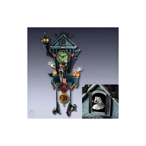 The Nightmare Before Christmas -käkikello seinälle – Halloween-seinäkello – Halloween-koriste