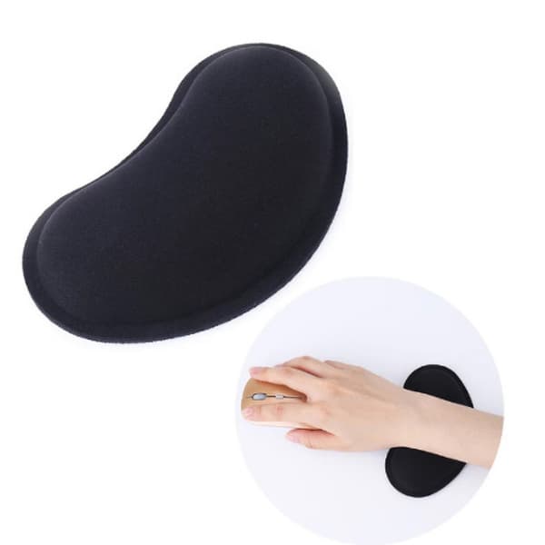 Ergonomisk håndleddspute, sklisikker gummibase musematte for kontor, hjem