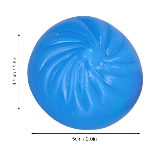 24 st Bun Vent Boll Stressboll Bekväm Simulerad Dumpling Mjuk Stressboll för Äldre Barn och Vuxna Färgglada 5x4.5cm/2.0x1.8in
