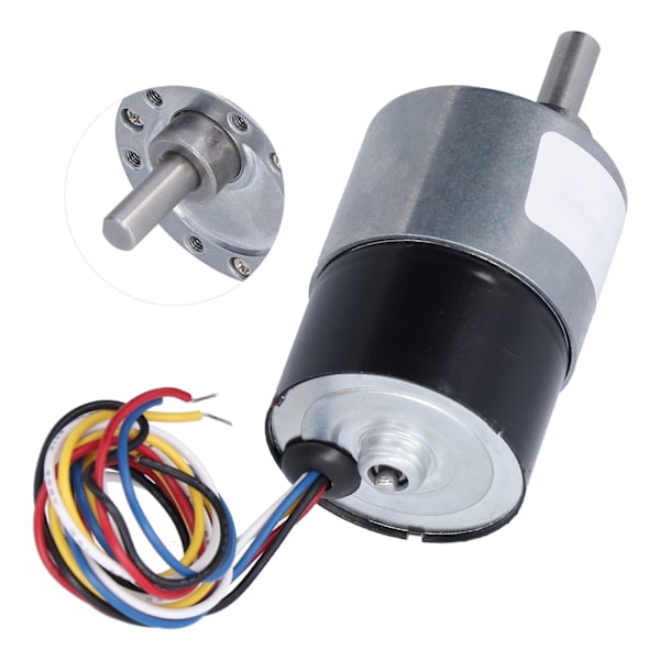 JGB37‑3525 DC 24V Motor Høj Torsion Hastighedsreduktion Lav Støj Reversibel Børsteløs Gearmotor 600RPM