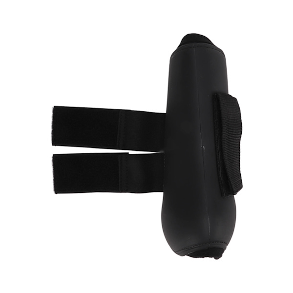 4 stk. Heste Forben Bagben Støvler Hindringsspring Leggings Støvler Hestebens Beskyttelsesudstyr Sort XL