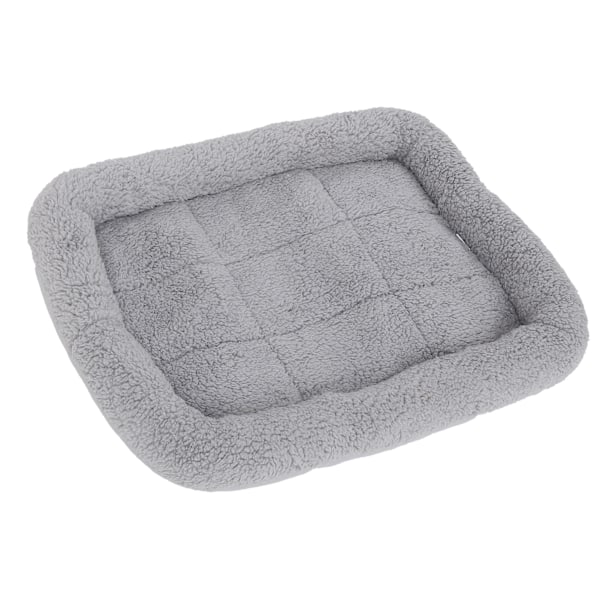 Hundeseng med pustende pute, sklisikker bunn, beroligende seng for store, mellomstore og små hunder og katter (M)