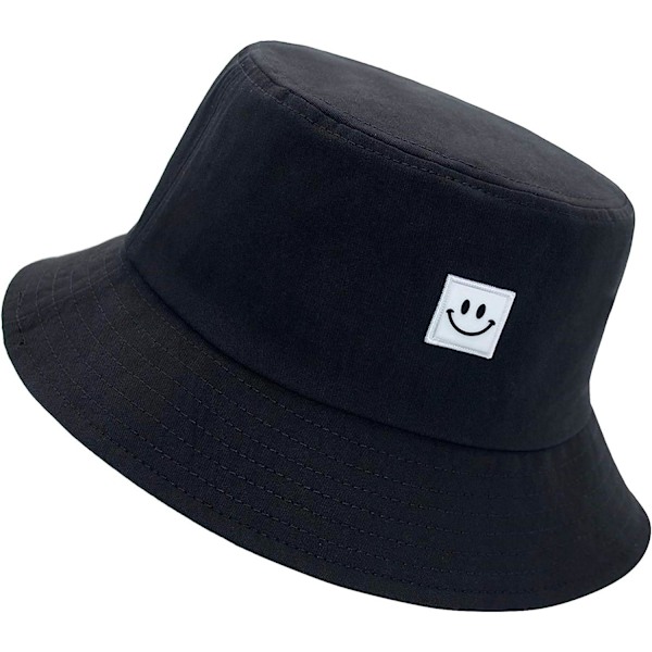 Smile Face Bucket Hat Sommer Reise Bucket Strand Solhatt Unisex