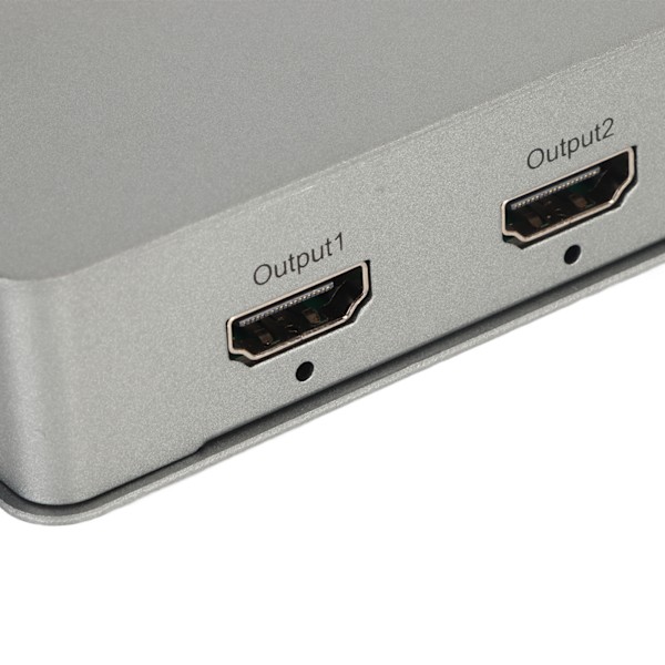 Videoväggkontroller 4K Multi Display Modes HD Multimedia Interface Splitter Processor med Fjärrkontroll 100‑240V EU-kontakt