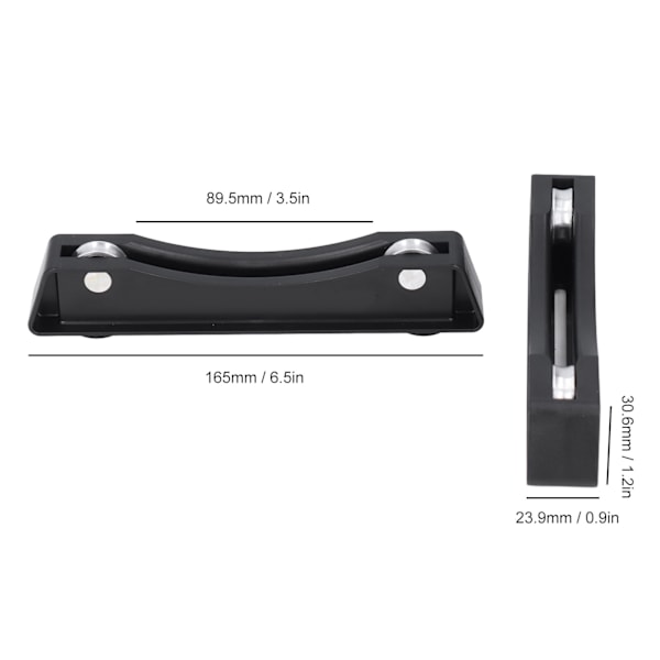 2 stk 3D-printer filamentspolholder Justerbar festebrakett for PLA ABS trykkmaterialer