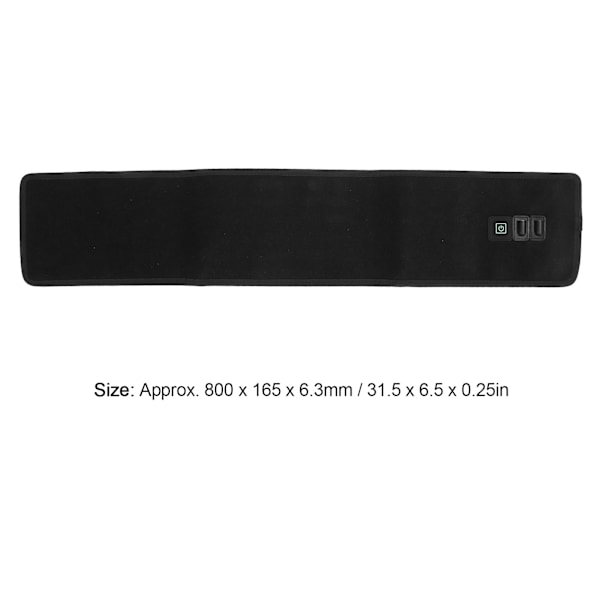 Store LED Røde Lys Puder til Smertelindring Bærbar Infrarød Lys Terapi Enheder Wrap 110‑240VEU Stik