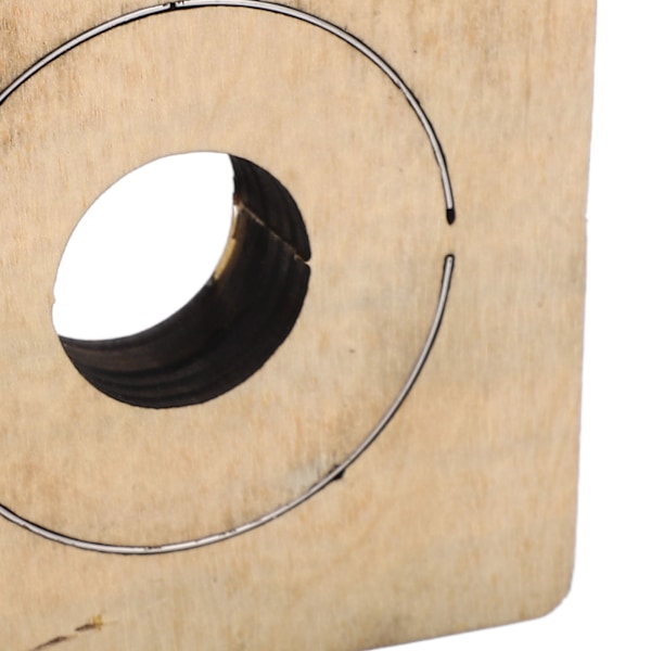 Læder Skæreform 55mm Diameter Hul Rund Form Legeringsstål DIY Bearbejdning Stansemølle
