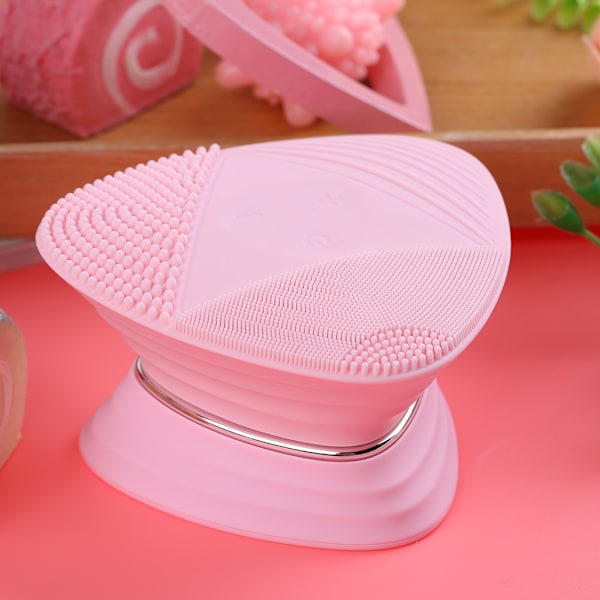 Trådlös Silikon Ansiktsapparat Ansiktsrengöring Exfolierande Ansiktsmassager 01#