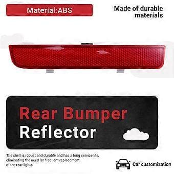 Refleks bakre støtfanger baklysreflektor for Land Rover Range Rover L322 Freelander LR2