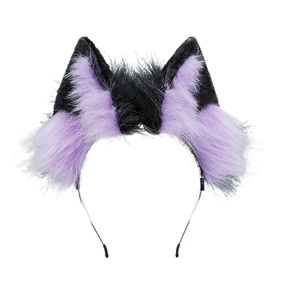 Håndlavede Wolf Fox Ears Animal Cute Head Accessories til Hallowee