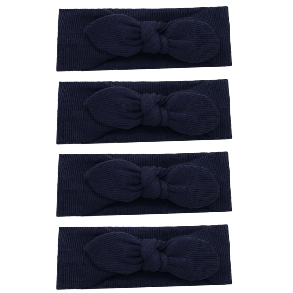 Dampannband Hårband Turban Pannband Hårbandsbågar Navy