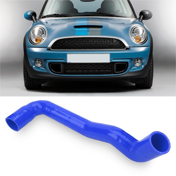 Intercooler Resonator Delete Silikoneslange Sæt til Cooper S R55 R56 R57 R58 R59 R60 Blå