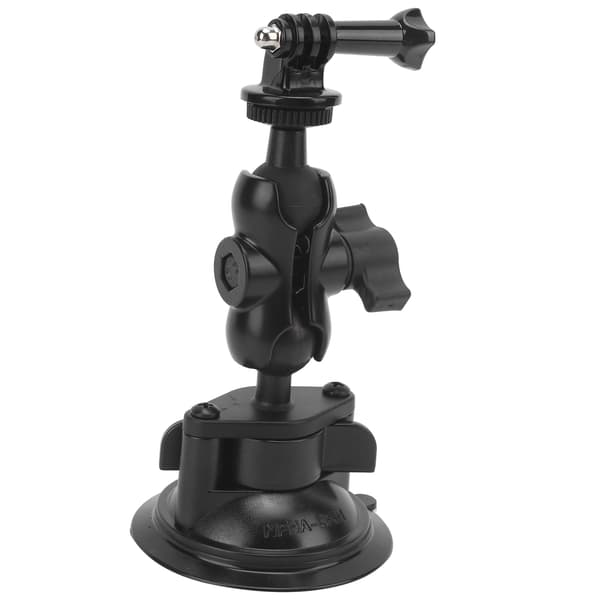 ABS Mount Bil Dataoptager Sugekopholder til Gopro/DJI OSMO Action/OSMO Pocket