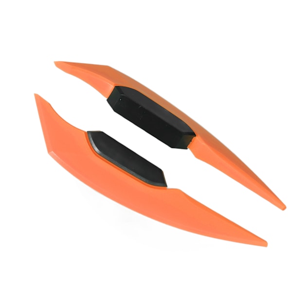 1 Par Motorcykel Side Winglet Aerodynamisk Vinge Spoiler Universal til Motorcykel Elektriske Cykler Orange