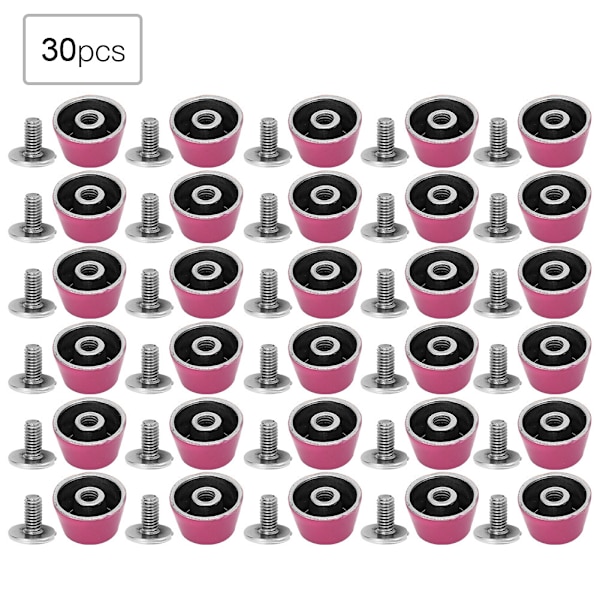 12mm Ovalhuvud Nitar Skruvar Hårdvara Väska Dekoration Dubbar Knapp Nitar Metall Spännen (#02)