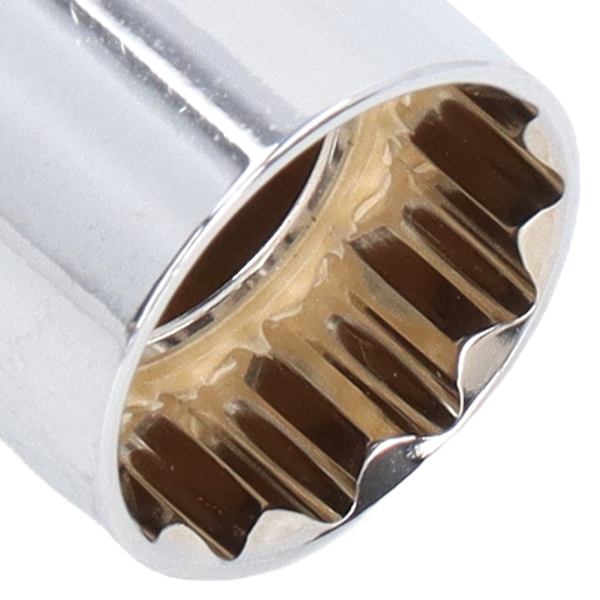Sytytystulpan liitäntähylsy Magneettinen Universaali Ohutseinäinen Erikoistyökalu 12-kulmainen 3/8 tuumaa 16 mm