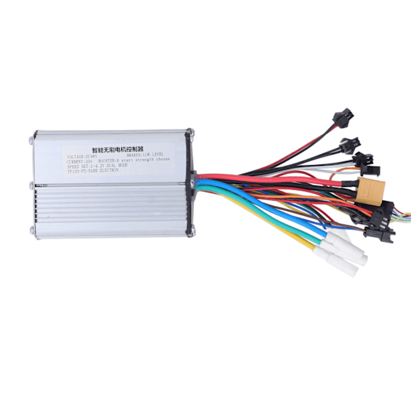 DC48V Børsteløs Controller Intelligent Motorhastighedsregulator til Elcykel Scooter 350W 20A