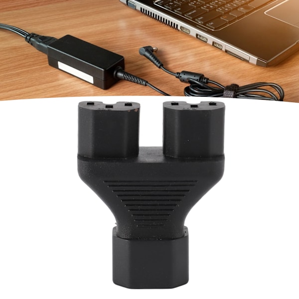 IEC320 C14 till C15 Strömadapter Professionell Hane Till Hona C14 till C15 Strömkontaktadapter för Laptop Högtalare Skrivare