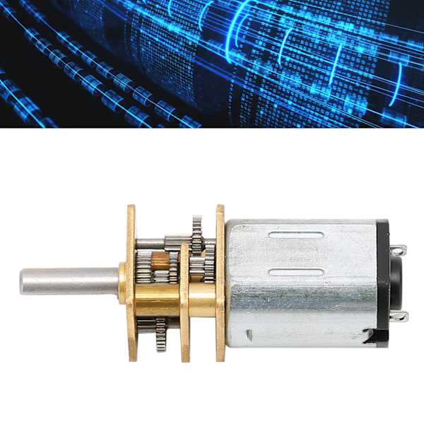12FN20 DC6V 150RPM 2:3 Gearmotor med Gearhjul, Hastighedsreduktion, Elektronisk Lås, Mini DC Motor